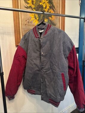Two toned Varsity Jacket